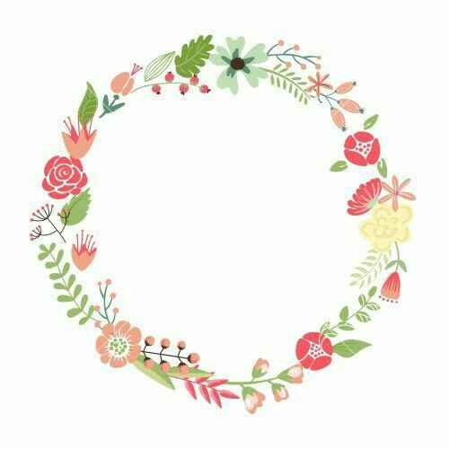 Monograma floral - 1