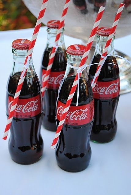 Coca-cola com palhinha
