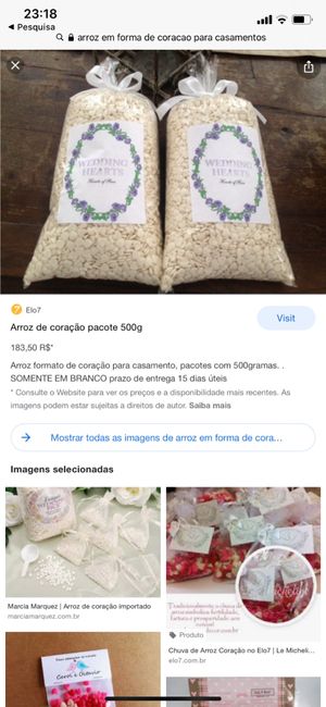 Arroz em forma de coração - 2