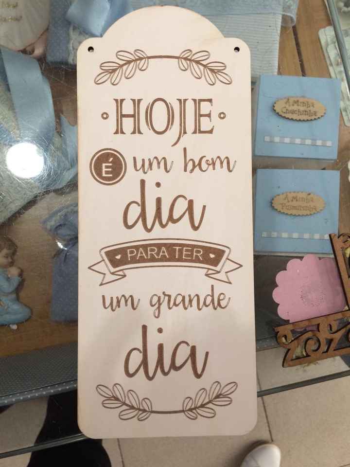 Plaquinhas para Porta - 1