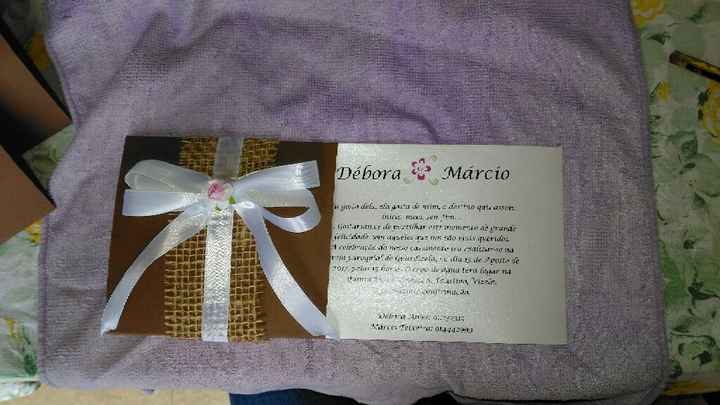 Convites de casamento - 1