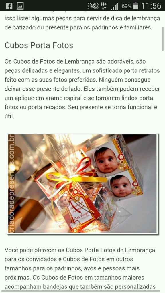 Cubos para lembranca de casamento - 2