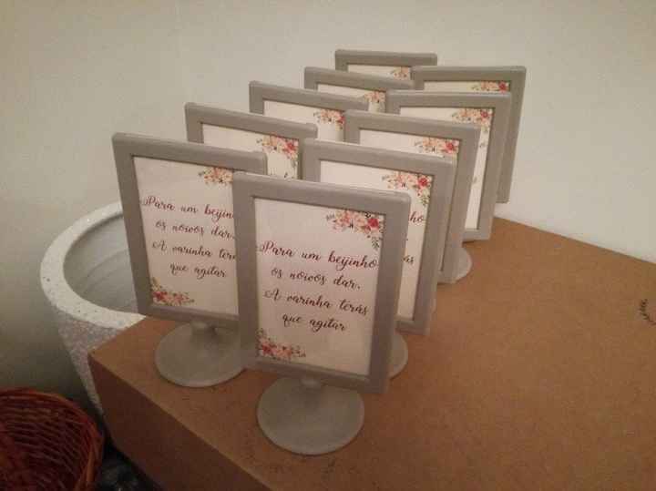 Marcadores de Mesa Diy! ✔️ - 1