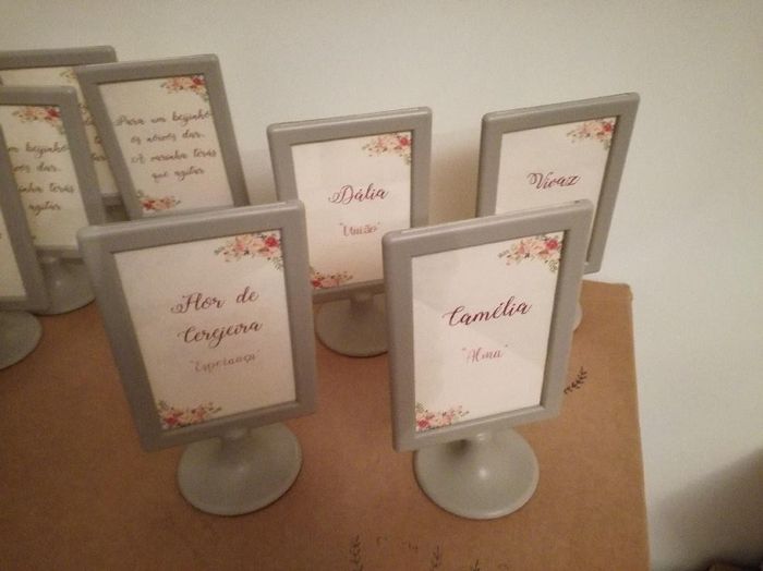 Marcadores de Mesa Diy! ✔️ - 2