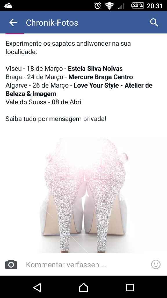 Sapatos andiwonder por portugal... - 1
