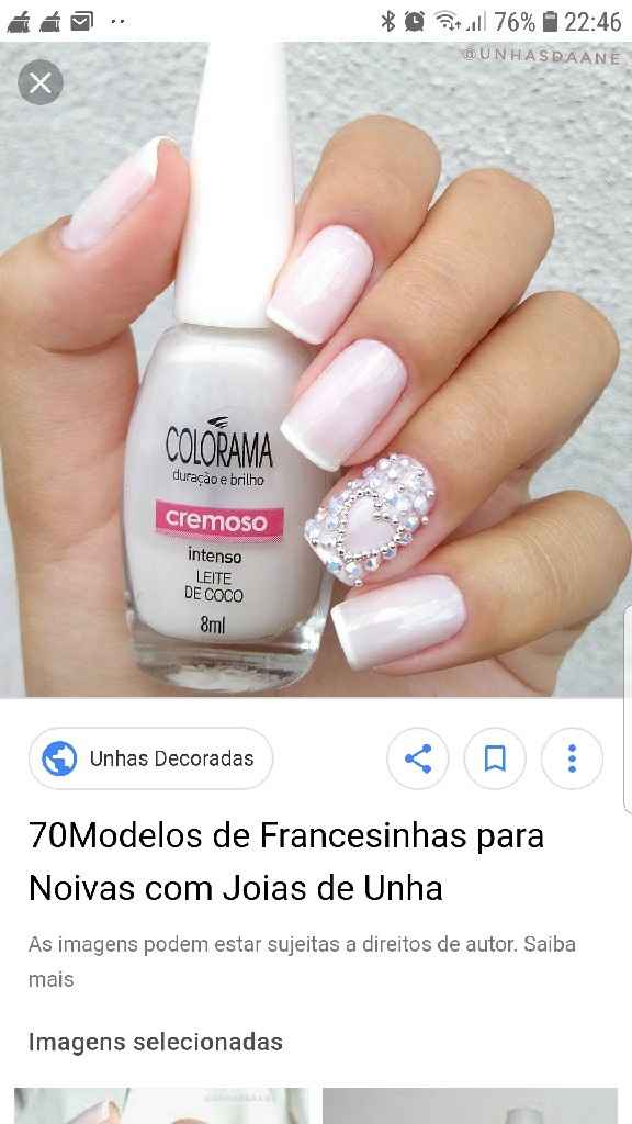 Unhas e maquilhagem de noiva - 3