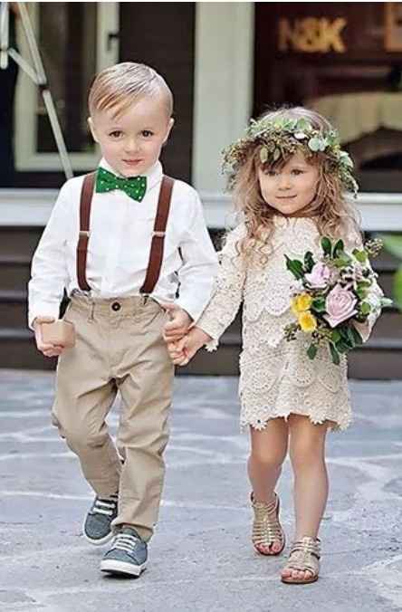 Inspirações para Daminhas e Pajens - 9