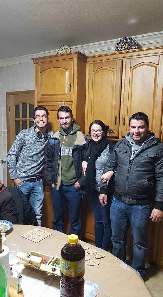 O noivinho e os seus padrinhos
