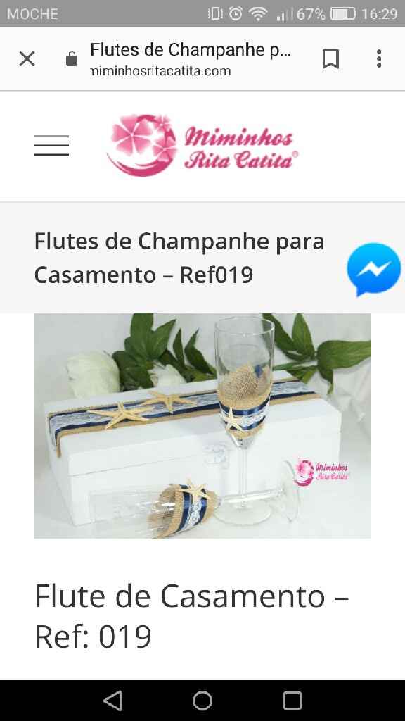 Flutes champanhe casamento procuram...seeeeee - 1