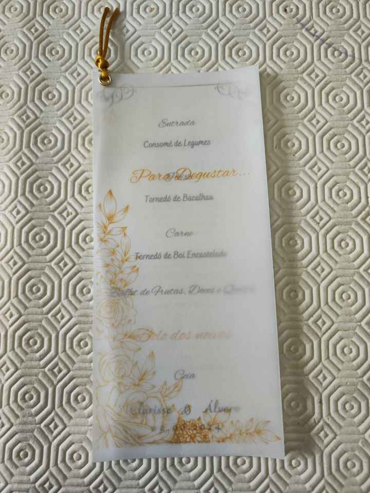 Menus feitos em casa - 2