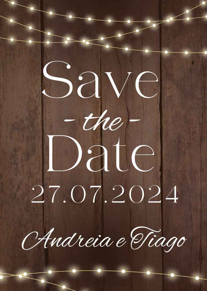 Save the date! - 1