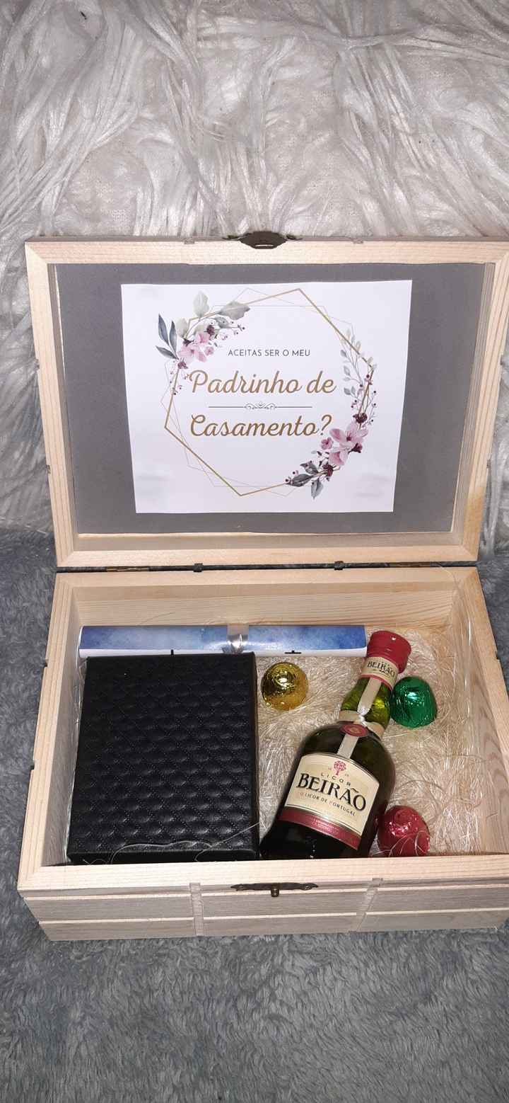Convite a Padrinhos de casamento - 2
