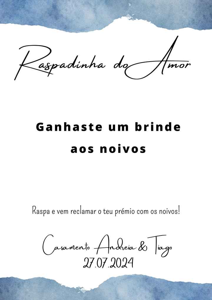 Raspadinhas do Amor da Andreia e do Tiago - 5