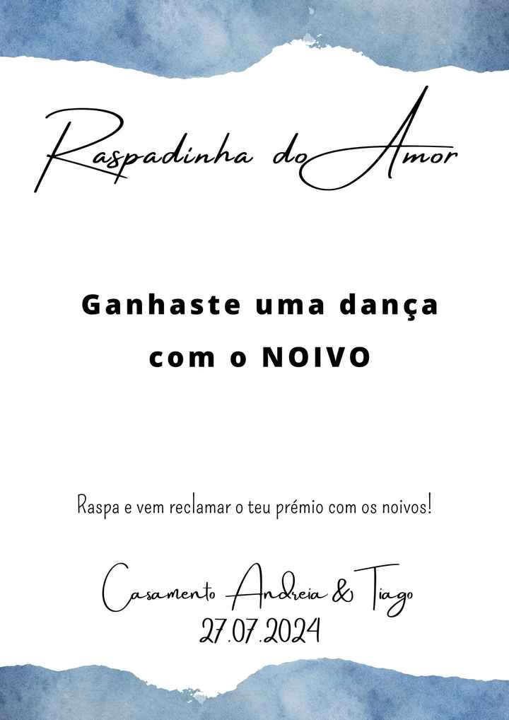 Raspadinhas do Amor da Andreia e do Tiago - 6