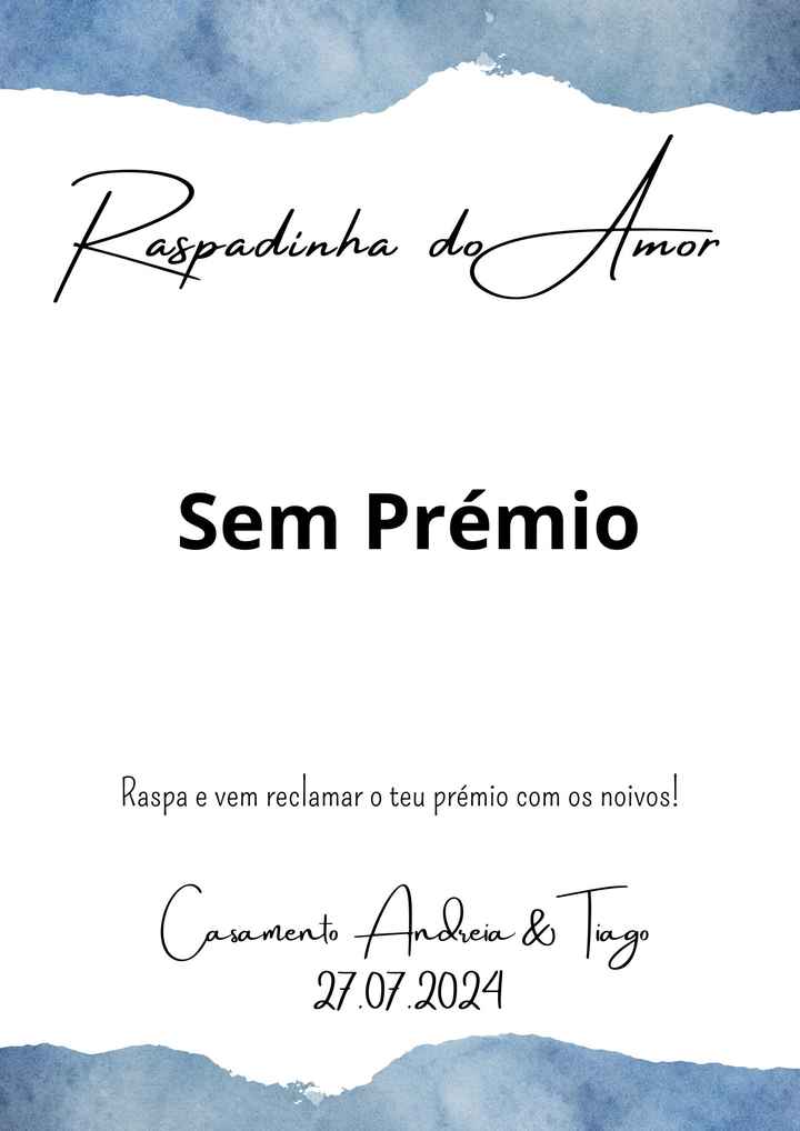 Raspadinhas do Amor da Andreia e do Tiago - 8