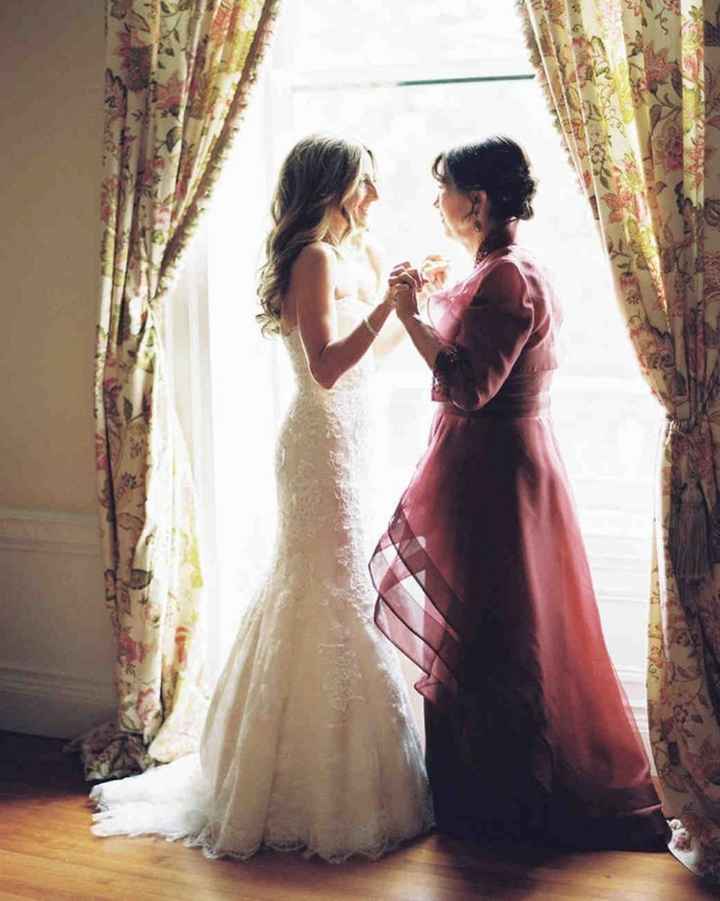 Inspiracoes para foto com a mae no dia do casamento!! - 2