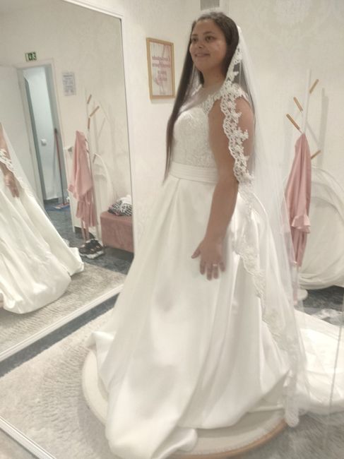 Primeira vez que experimentei um vestido de noiva!!👰👰👰👰👰 2