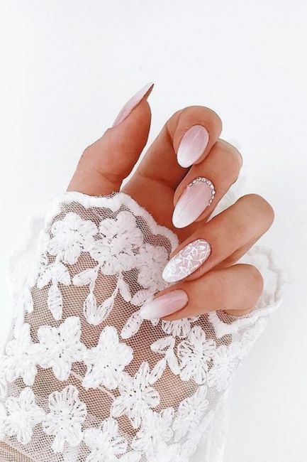 Ideias para unhas de noiva! 2
