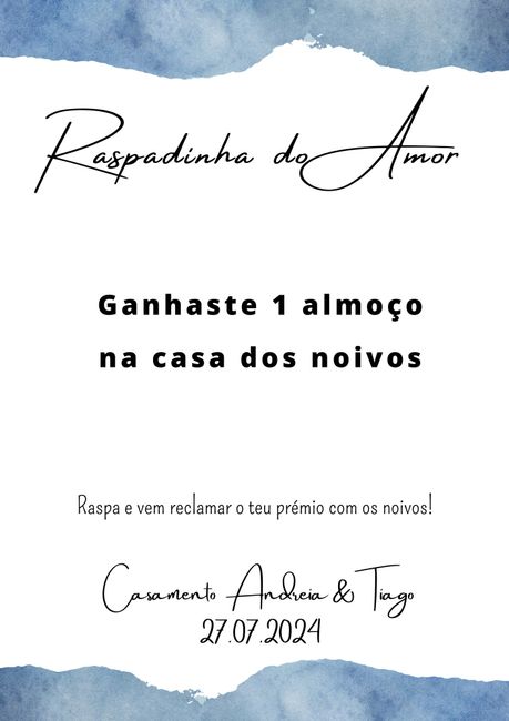 Raspadinhas do Amor da Andreia e do Tiago 3