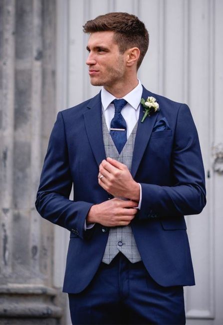 Inspiracoes de fato do noivo em azul 2