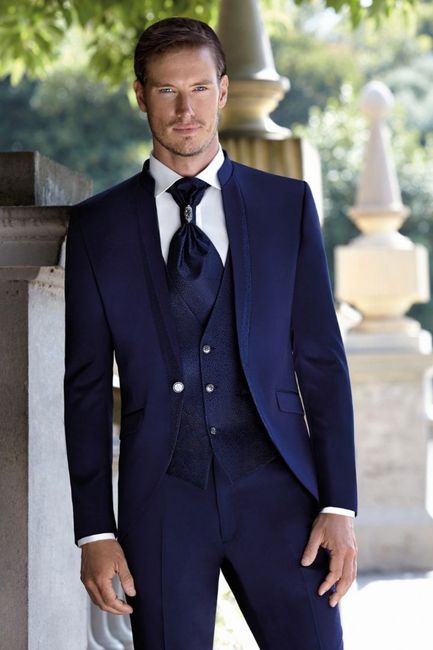 Inspiracoes de fato do noivo em azul 10