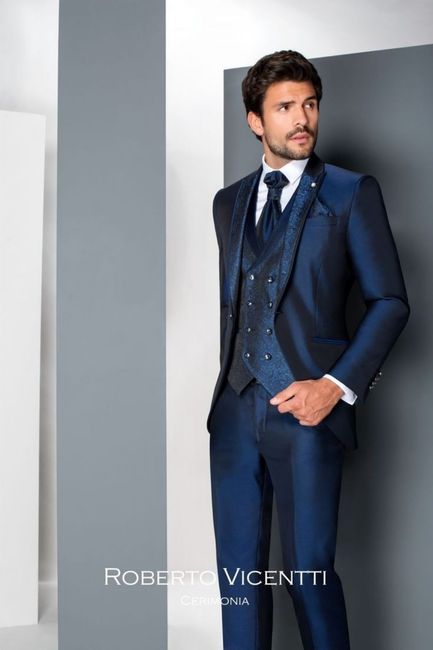 Inspiracoes de fato do noivo em azul 11