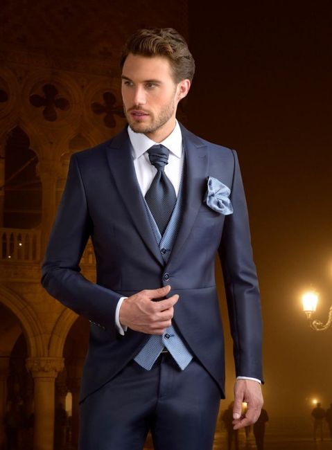 Inspiracoes de fato do noivo em azul 12