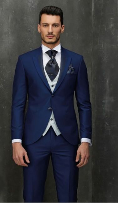 Inspiracoes de fato do noivo em azul 15