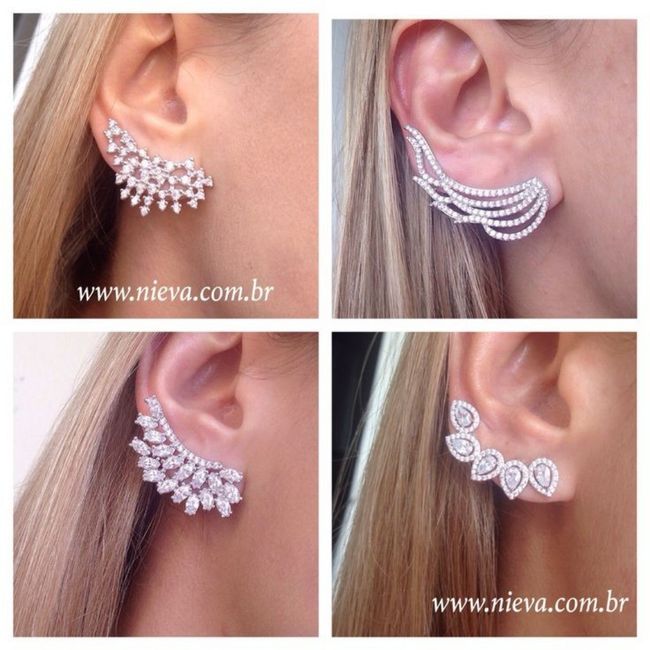 Inspiracoes brincos de noiva! 5