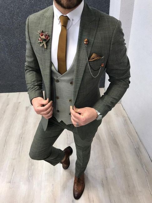 Inspiracoes...fato do noivo Verde!! 7