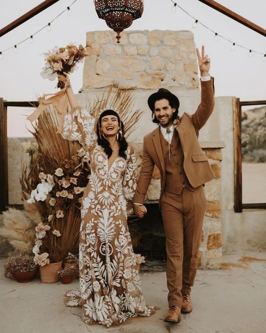 Inspiracoes...fato do noivo em tons de creme e  Castanho! 12