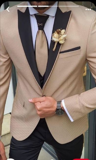 Inspiracoes...fato do noivo em tons de creme e  Castanho! 15