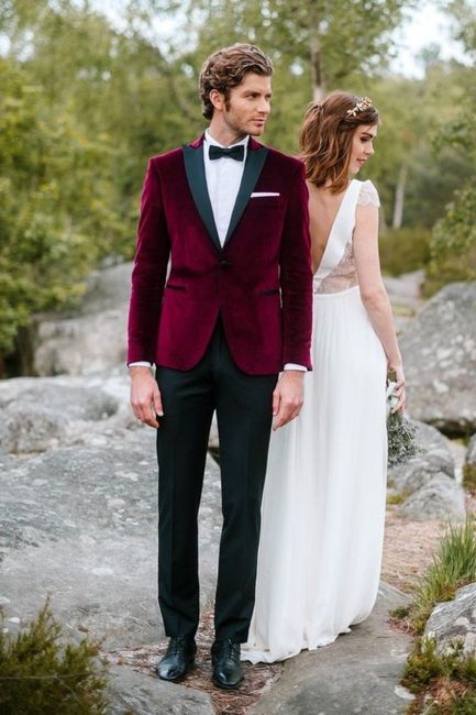 Inspiracoes...fato do noivo Vermelho!! 12