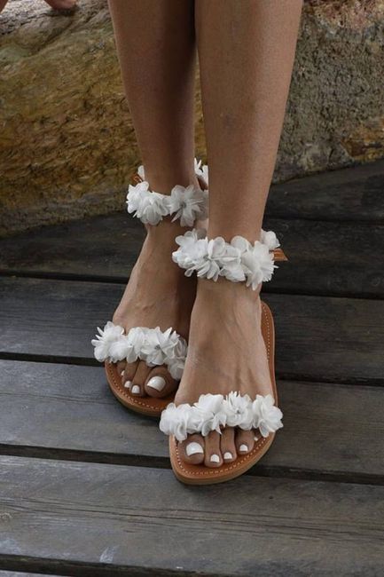 Inspirações...sapatos da noiva sem Salto! 6