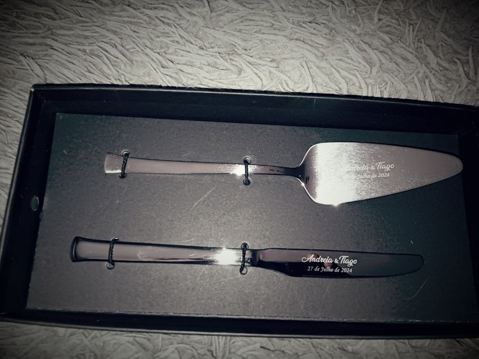 Habemus talheres para cortar o bolo!!! 1