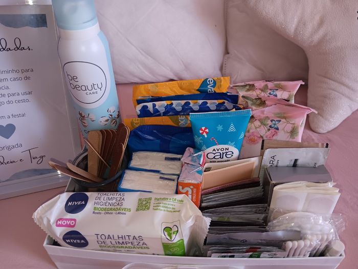 Habemus kit toilete senhoras feito.. o kit dos senhores está em progresso!!! 2