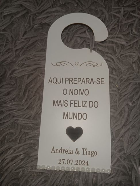 Habemus placas de preparacao dos noivos!! - 4