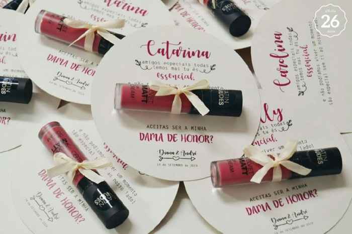 Convites para as Damas de Honor - 1