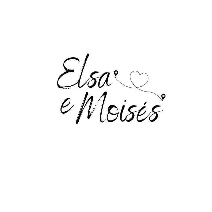 Manualidades Casamento Elsa & Moisés (2) -o monograma do casamento feito por mim - 1
