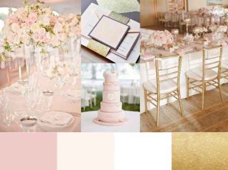 Casamento em cores claras 