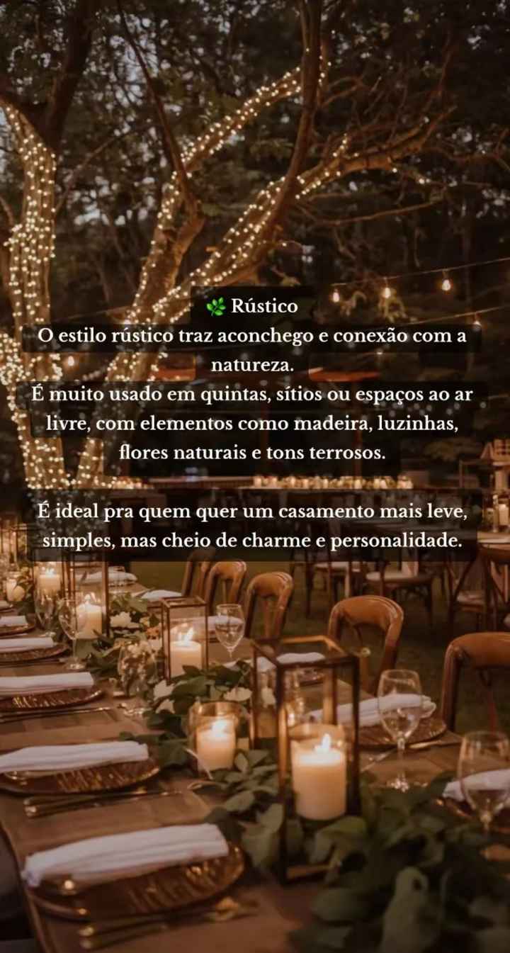 Estilo de casamento - 2