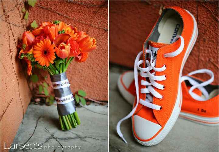 Desafio das Cores - Casamento Laranja e Verde - sapatos - 2