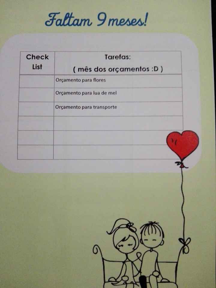 Com a contagem decrescente em meses
