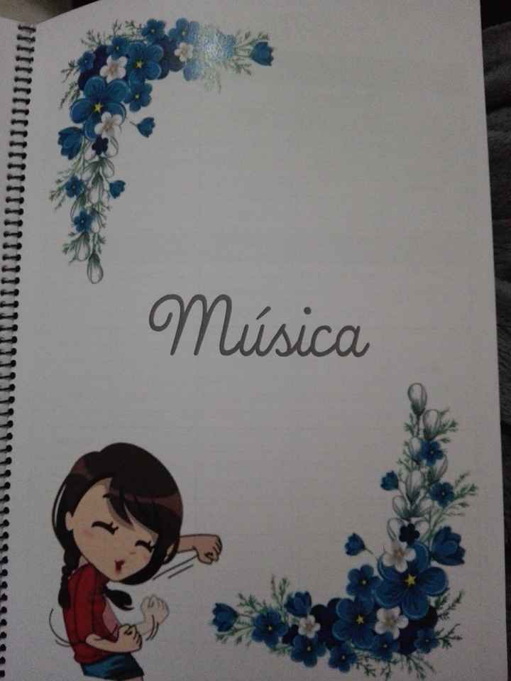Uma secção com músicas a tocar e as que a banda não pode tocar