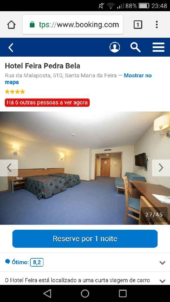 Reservar Hotel para os convidados de fora? - 1