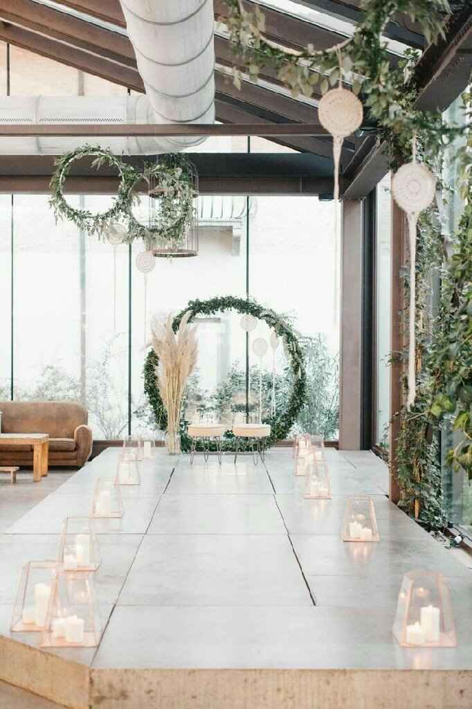 Inspirações Casamento estilo Moderno - altares - 2