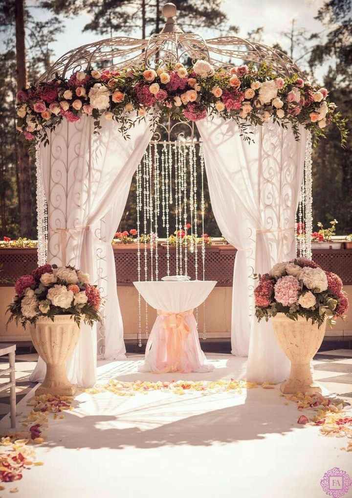 Inspirações Casamento estilo Moderno - altares - 4