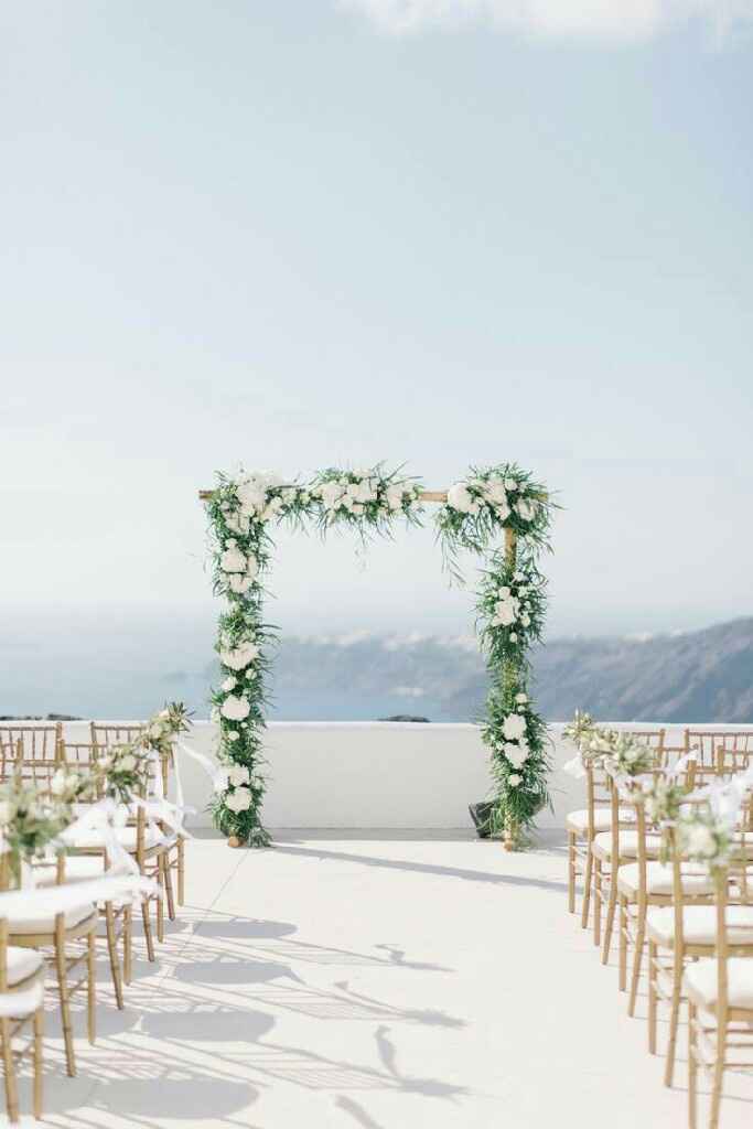 Inspirações Casamento estilo Moderno - altares - 5