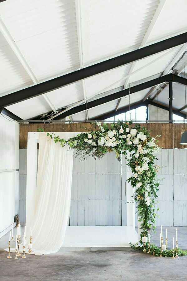 Inspirações Casamento estilo Moderno - altares - 7