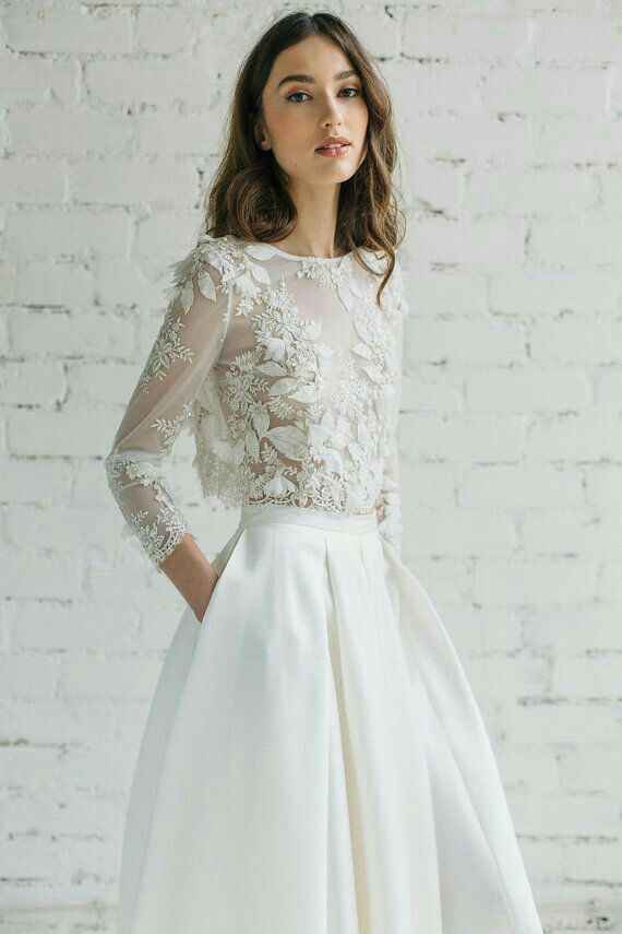 Inspirações Casamento estilo Moderno - vestido de noiva - 11